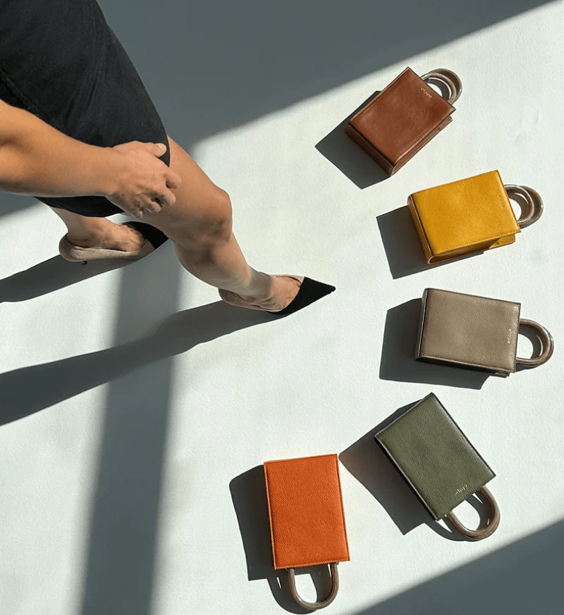 Сумка шкіряна ETAPE MIMI MAX Pearl Latte