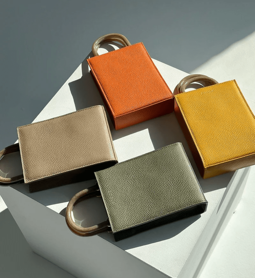 Сумка шкіряна ETAPE MIMI MAX Pearl Latte