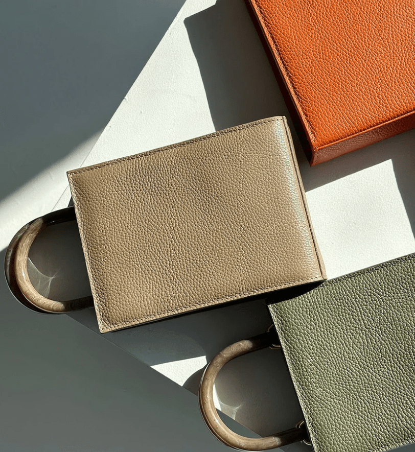 Сумка шкіряна ETAPE MIMI MAX Pearl Latte