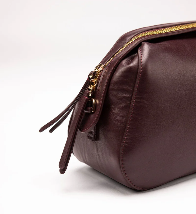 Сумка шкіряна ETAPE Venice Burgundy Nappa