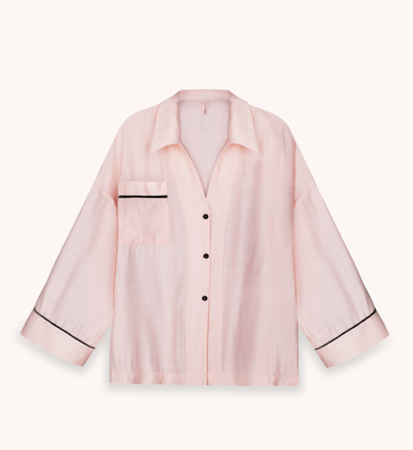 Піжама із шортами BlackSeaTribe Light Pink Suit