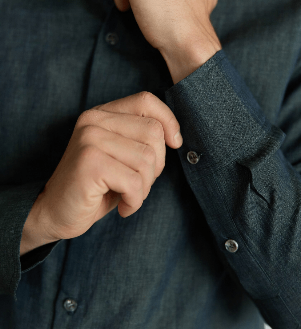 Лляна сорочка the SUIT MAN смарагдова