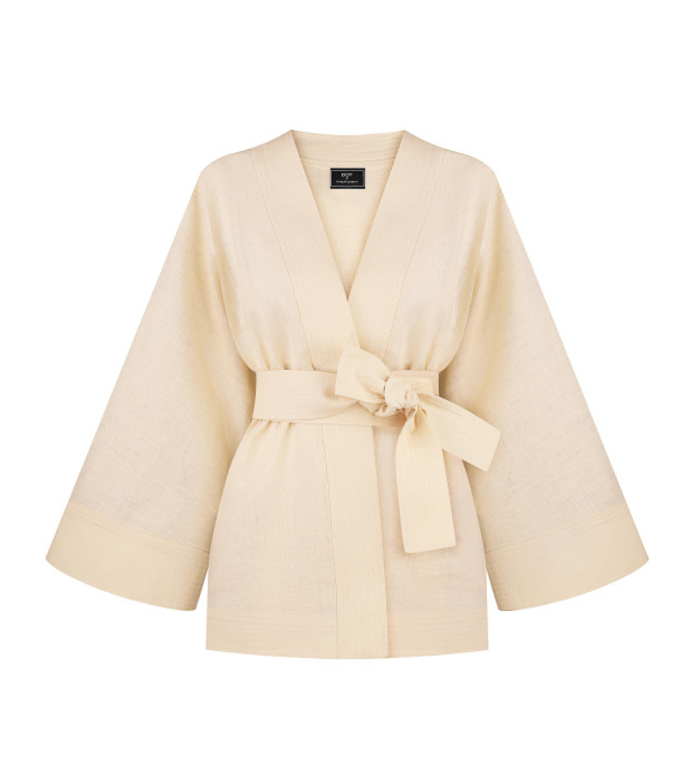 Костюм DOT BRAND лляний milk