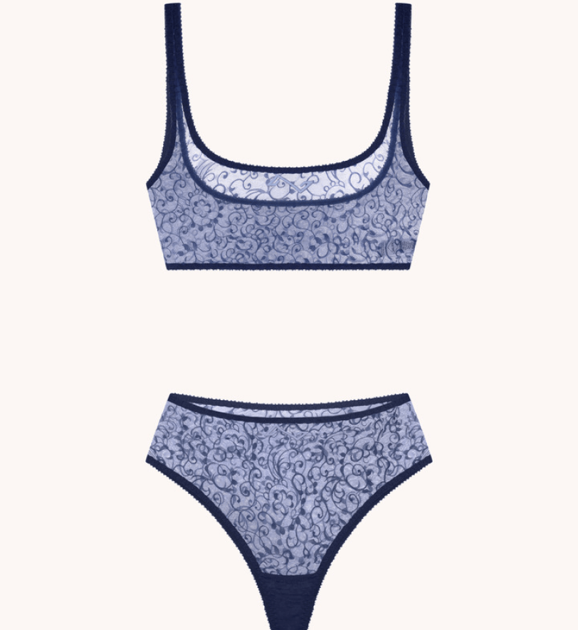 Комплект білизни BlackSeaTribe Lingerie Blue
