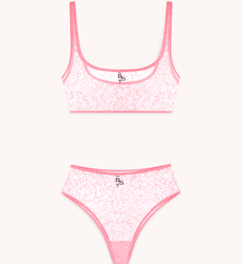 Комплект білизни BlackSeaTribe Lingerie Dusty Rose