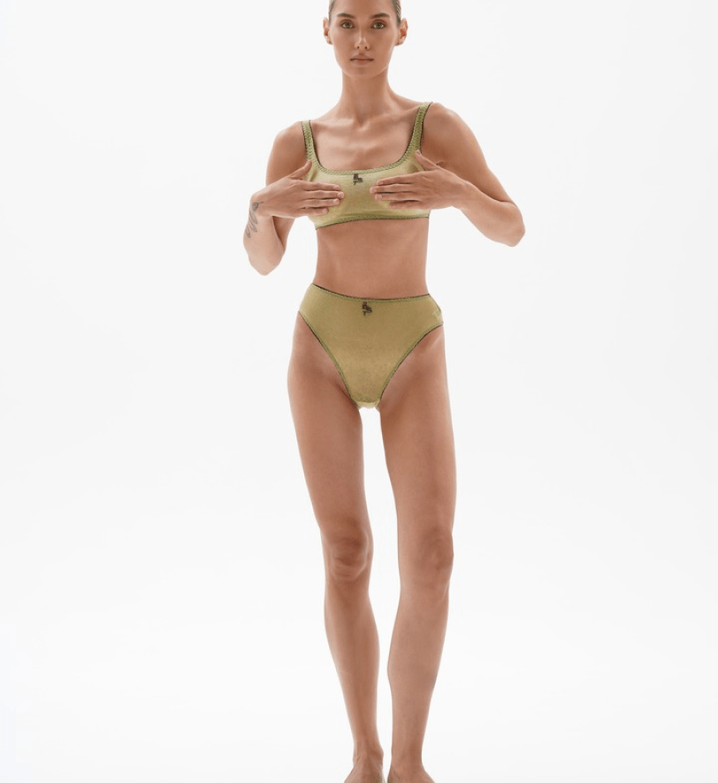 Комплект білизни BlackSeaTribe Lingerie Olive