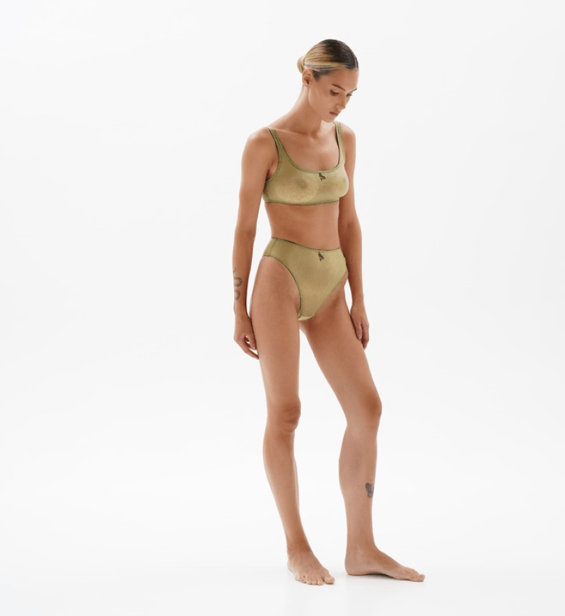 Комплект білизни BlackSeaTribe Lingerie Olive