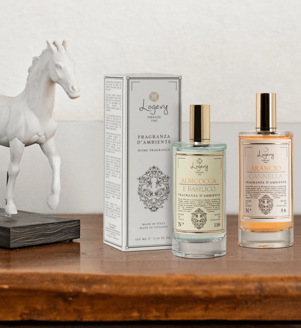 Інтер'єрні парфуми Logevy Firenze ECO-SPRAY 100 ML Albicocca e Basilico (Абрикос & Базилік)