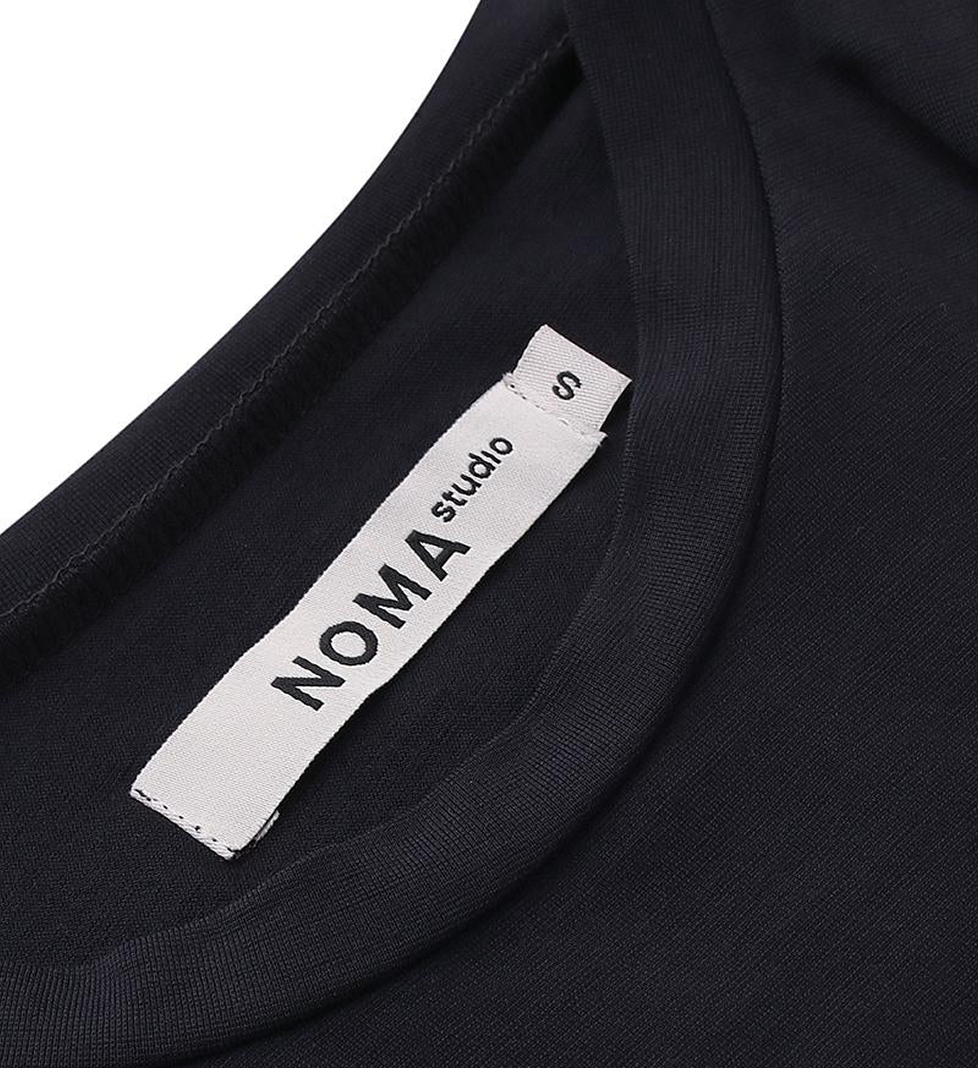 Лонгслів чорний Noma Studio