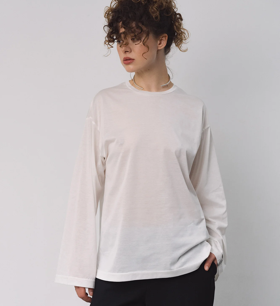 Лонгслів білий Noma Studio