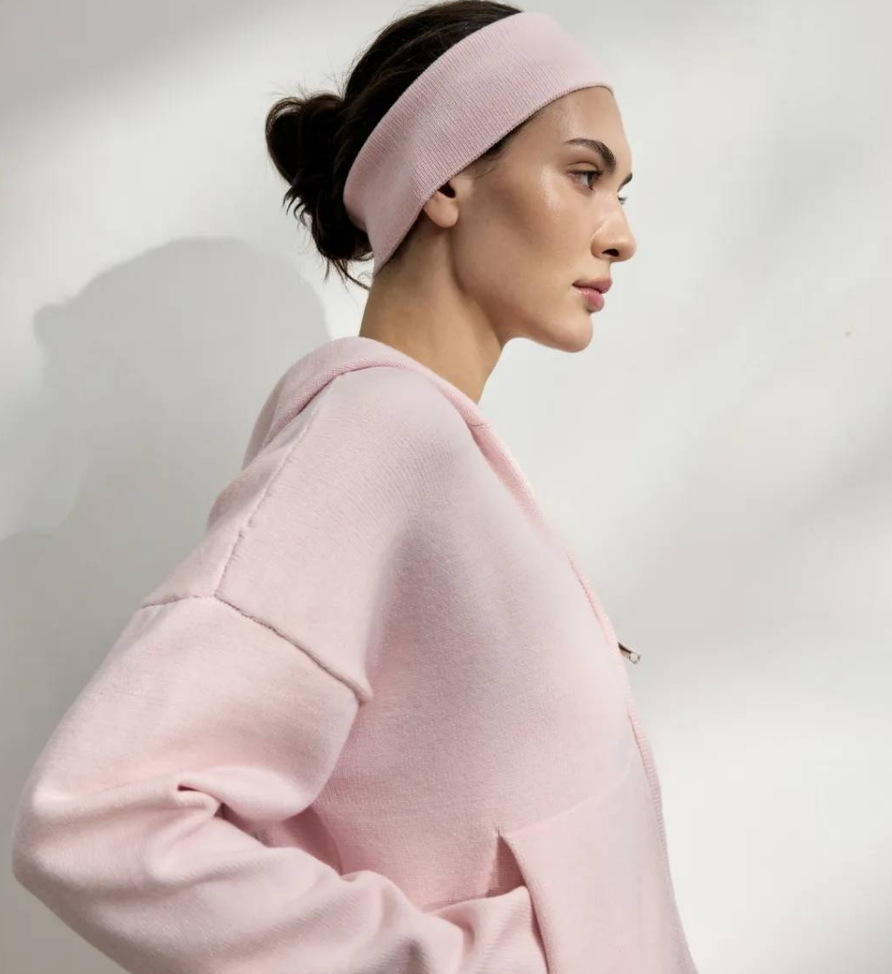 Костюм трикотажний 044 GARDEN вільного крою pink