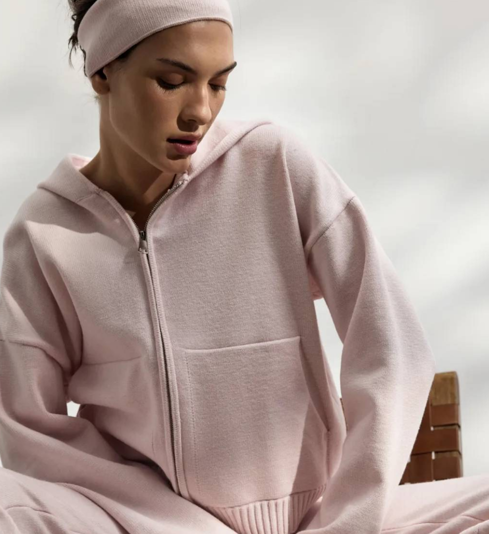 Костюм трикотажний 044 GARDEN вільного крою pink