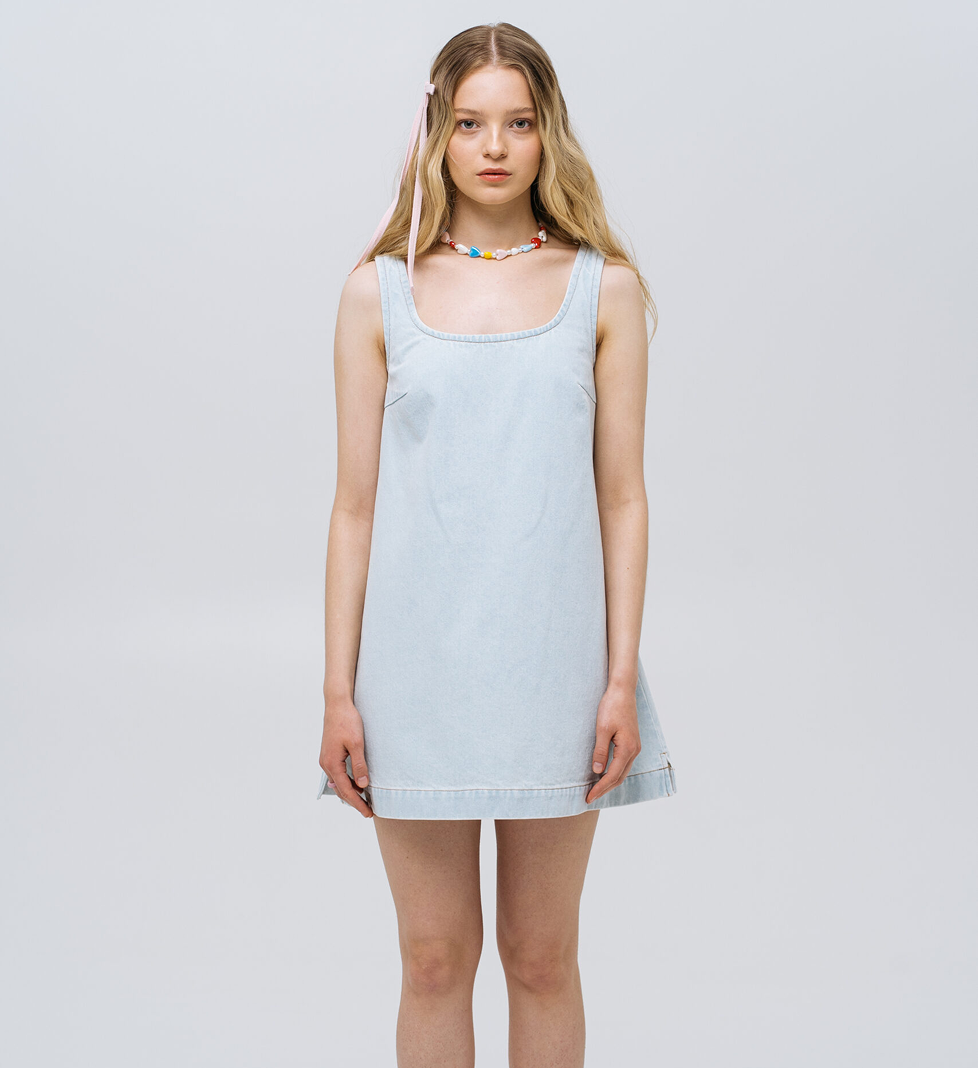 Cукня Match Denim світло-блакитна