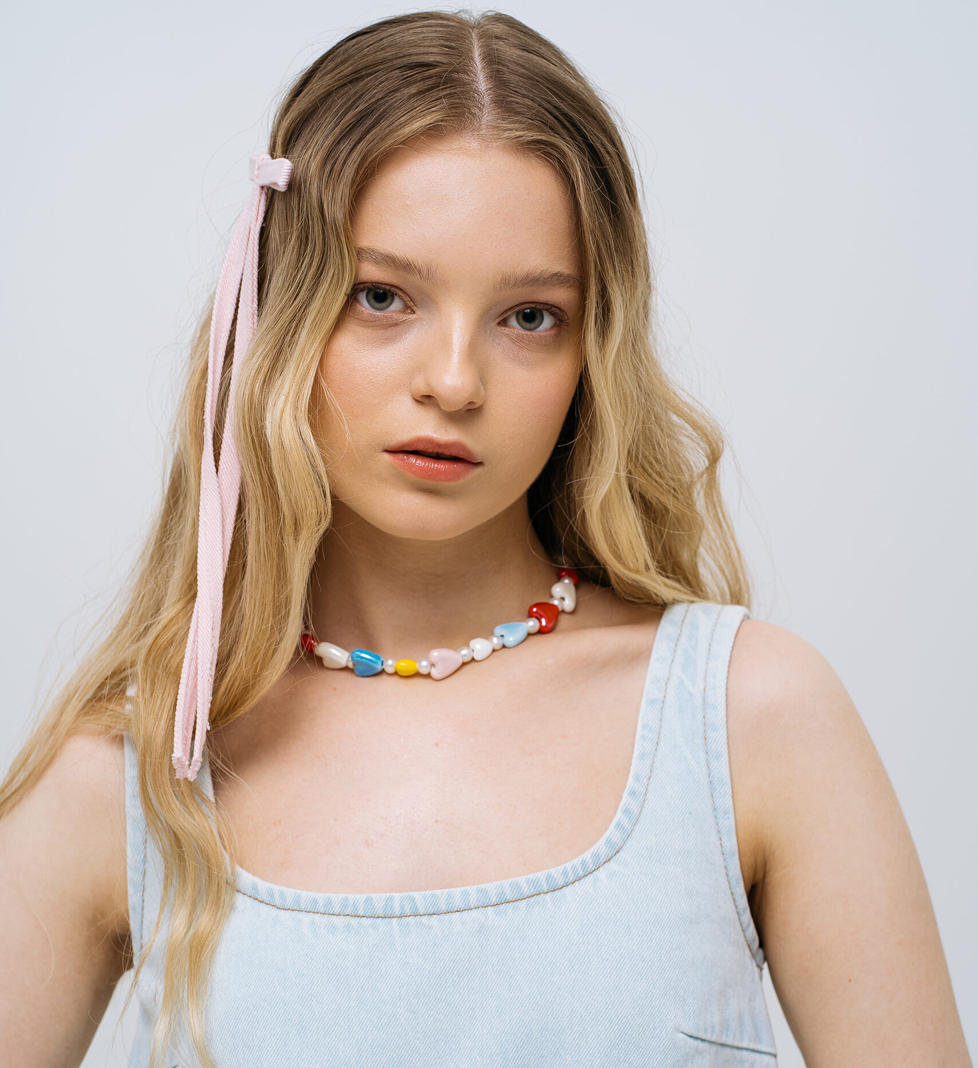 Cукня Match Denim світло-блакитна