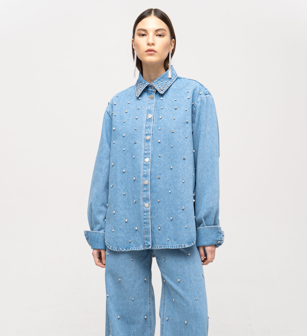 Джинсова сорочка Match Denim Shining Blue