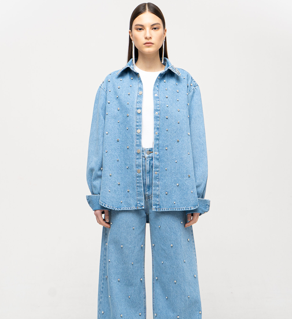 Джинсова сорочка Match Denim Shining Blue