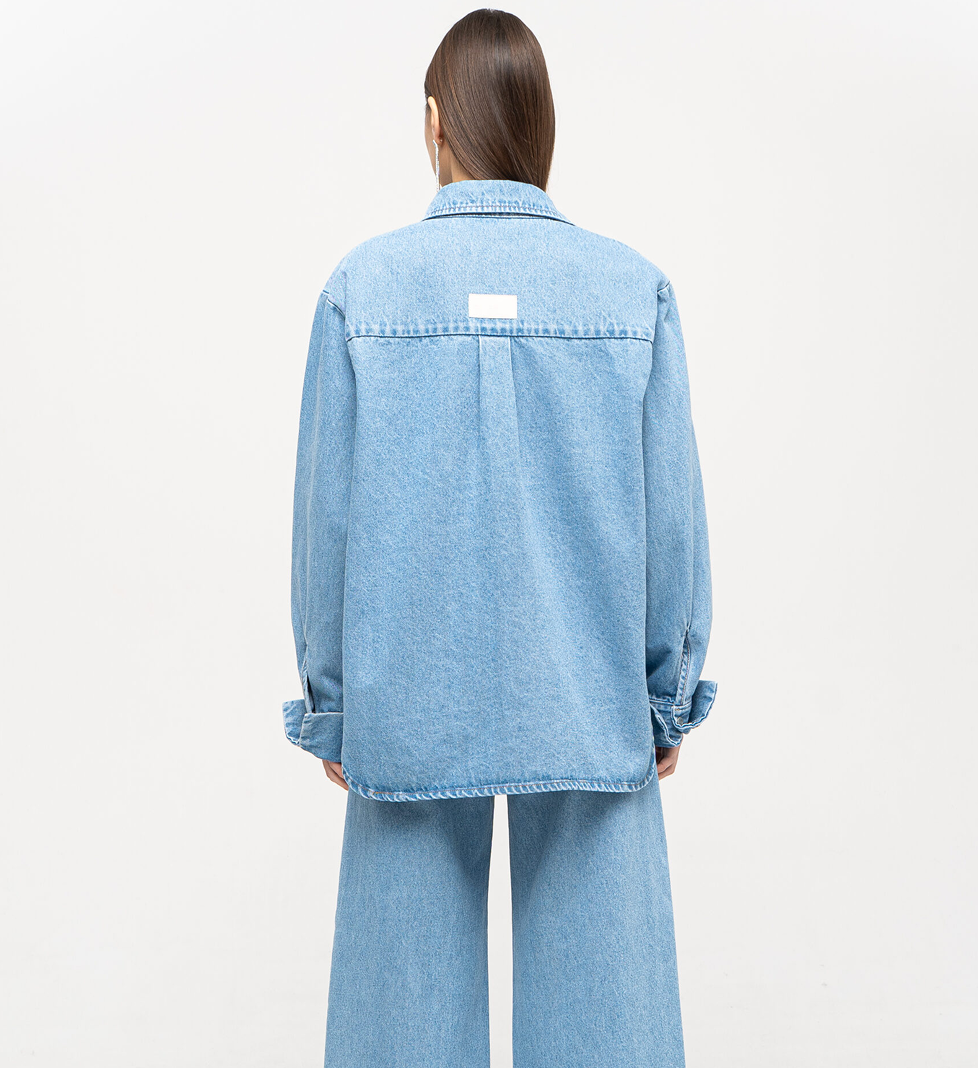 Джинсова сорочка Match Denim Shining Blue