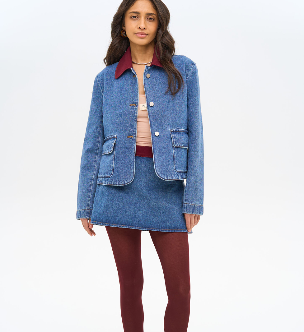 Джинсова куртка Match Denim