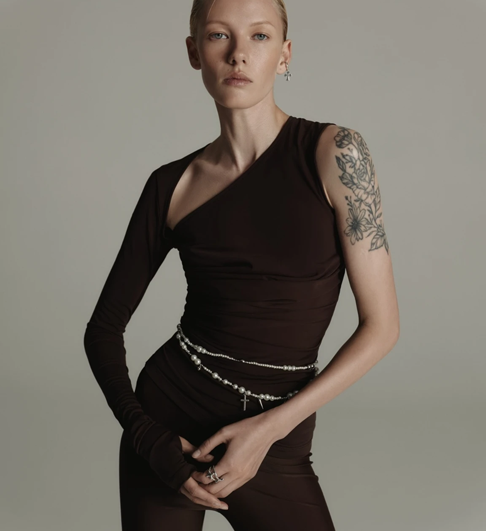 Лонг асиметричний з біфлексу MERISTRUSS black