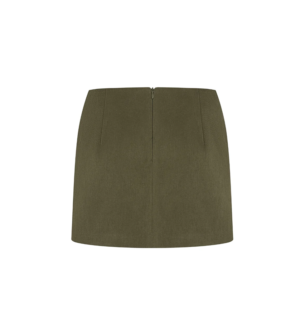 Міні спідниця-шорти MERISTRUSS green