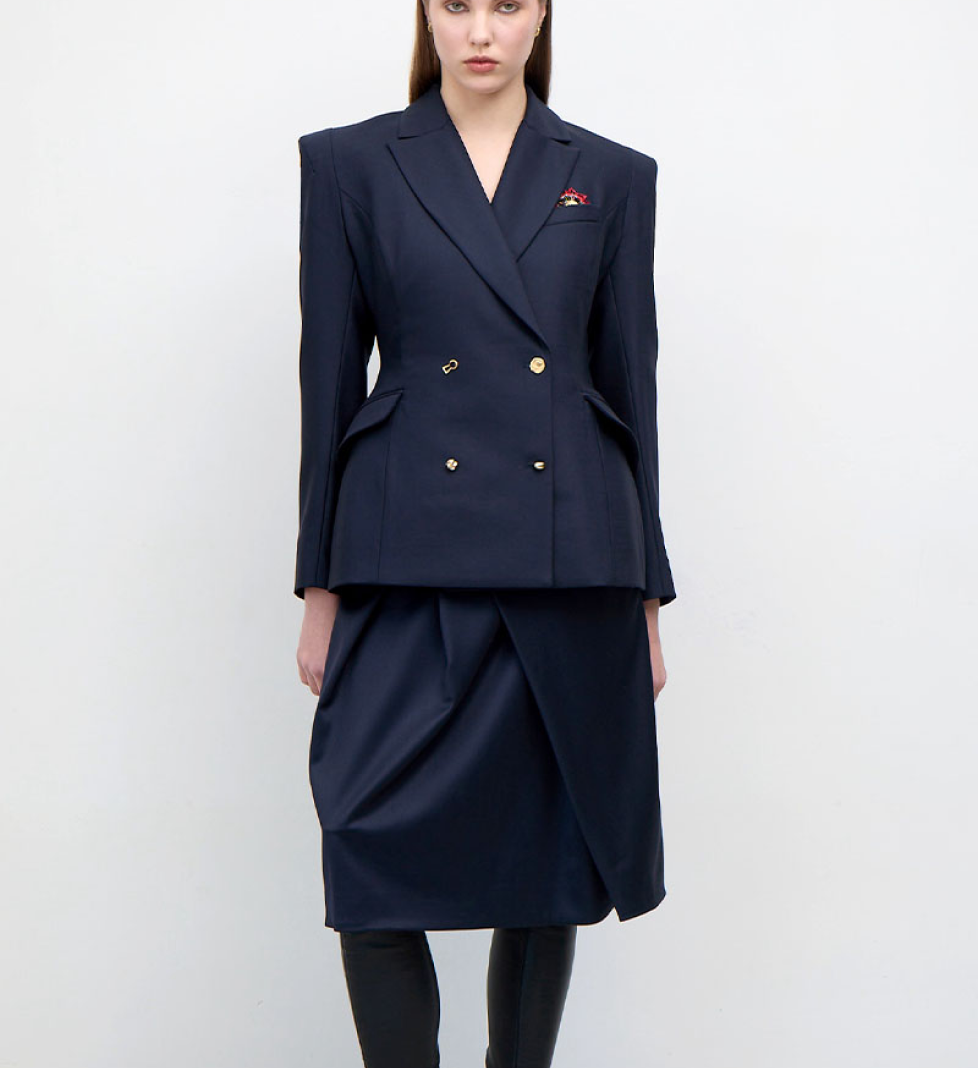 Спідниця TONiA з запахом NEW LOOK blue