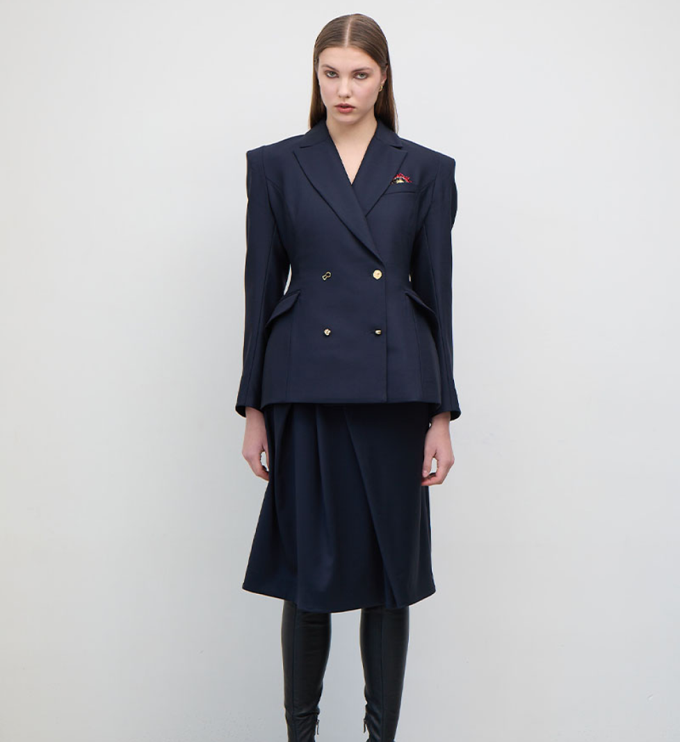 Спідниця TONiA з запахом NEW LOOK blue