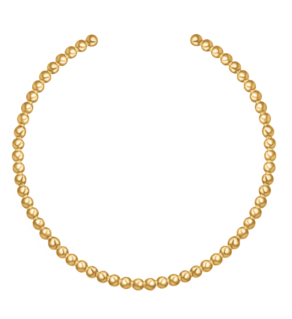 Кольє RIMMART Puffy Gold