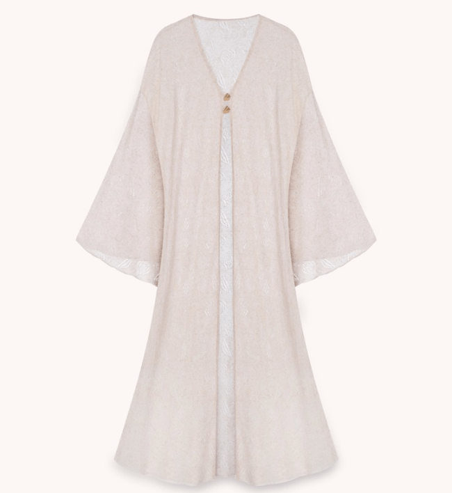 Кімоно BlackSeaTribe Openwork robe coconut