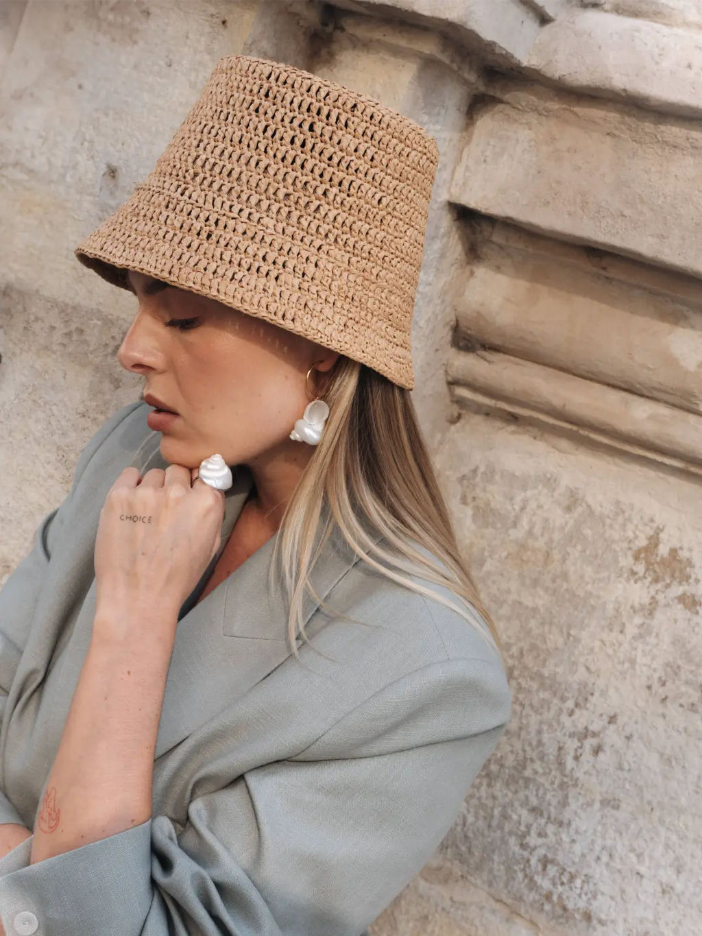 Панама Raffia Mini Basic