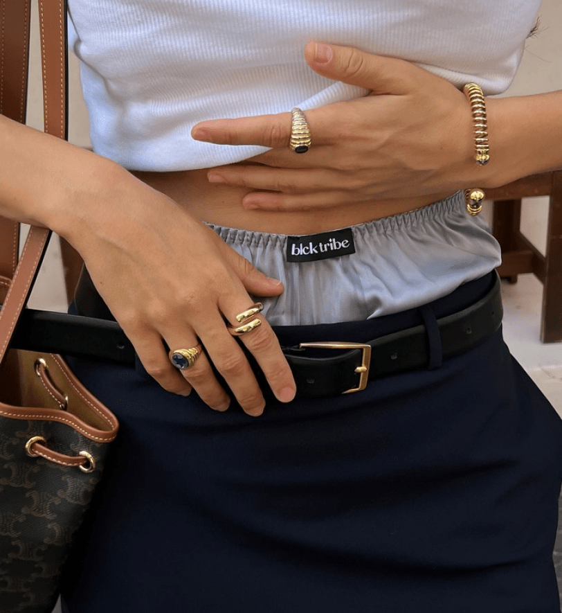 Трусики BlackSeaTribe Silky Gray