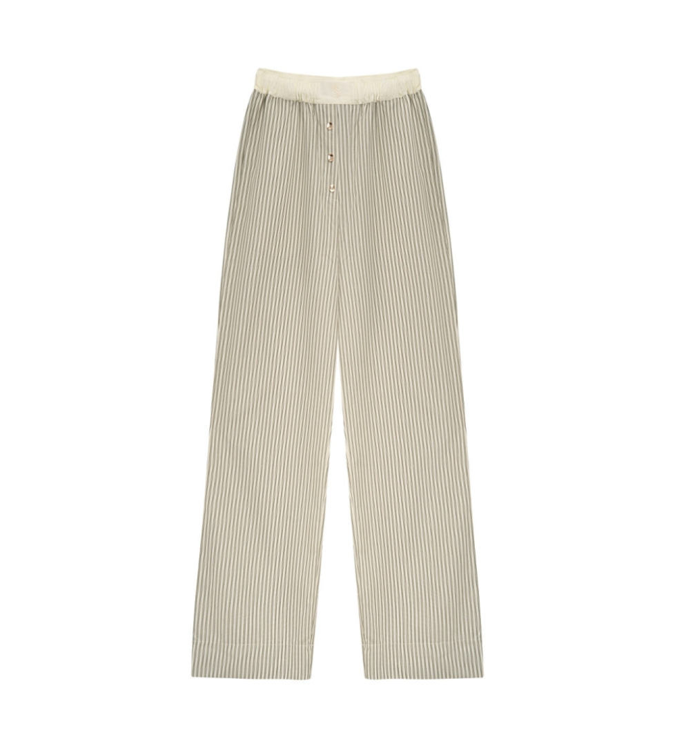 Брюки L’essence Studio Vintage Olive Stripe