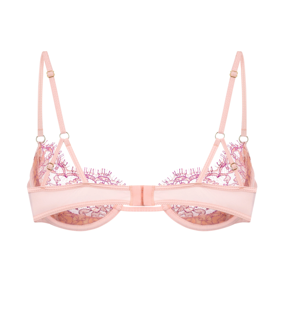 Балконет PeachPeach Passion з мережива та шовку Peach