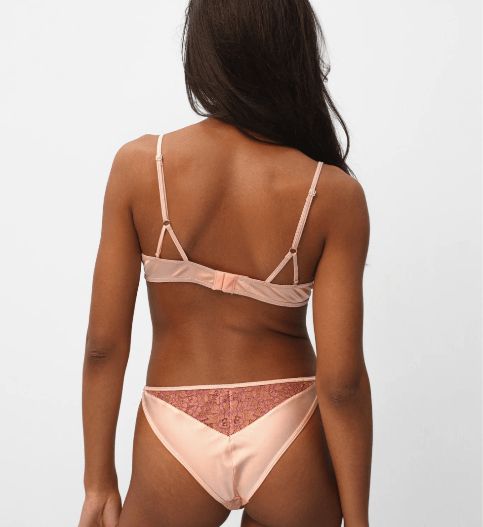 Балконет PeachPeach Passion з мережива та шовку Peach