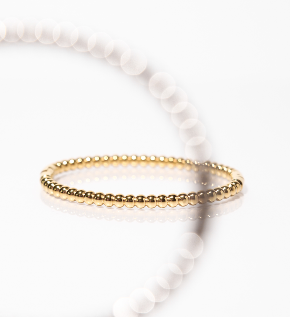 Браслет FEMI Pellet gold