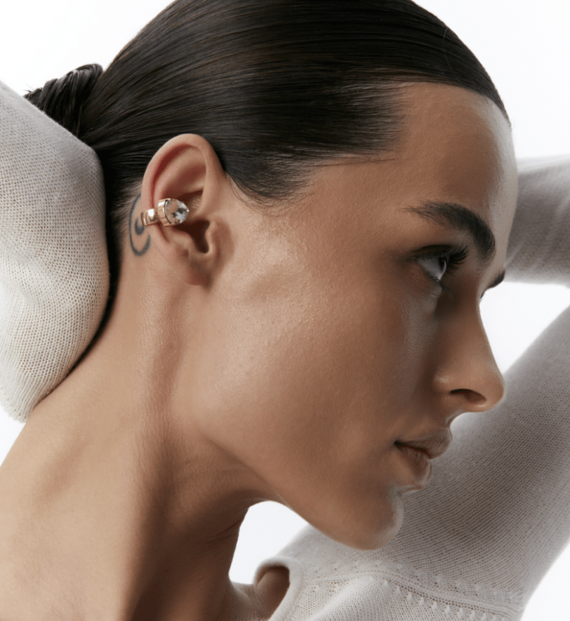 Каф Grains De Verre "RADIANCE" White Gold