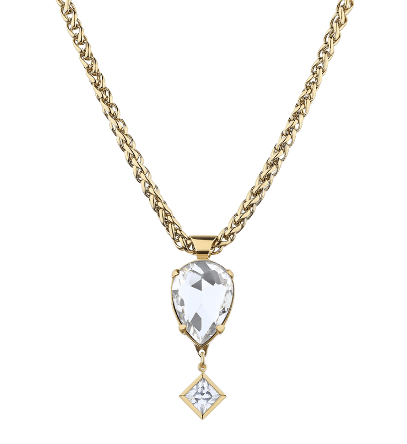 Grains De Verre "RADIANCE" Necklace Silver
