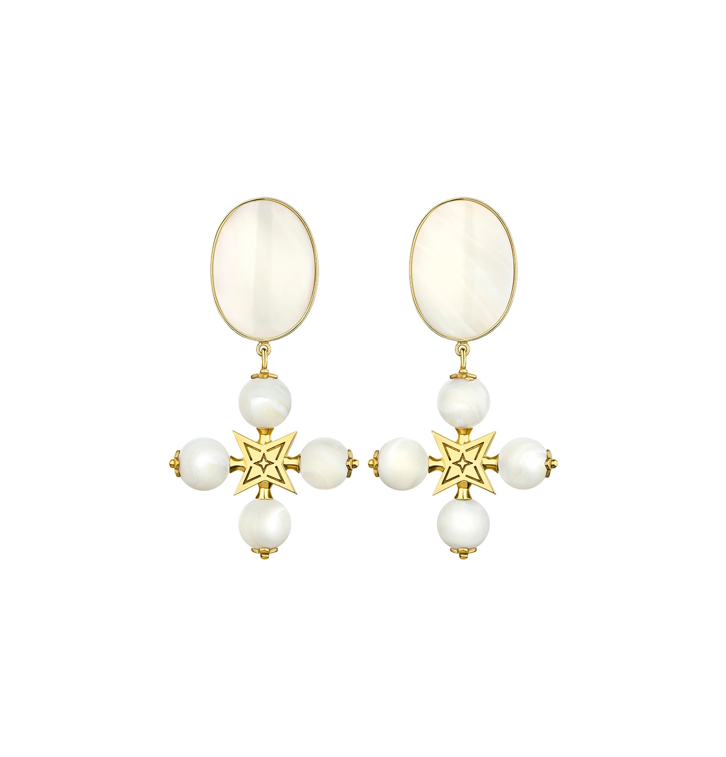 "DESERT ROSE" CLIP EARRINGS - фото 30