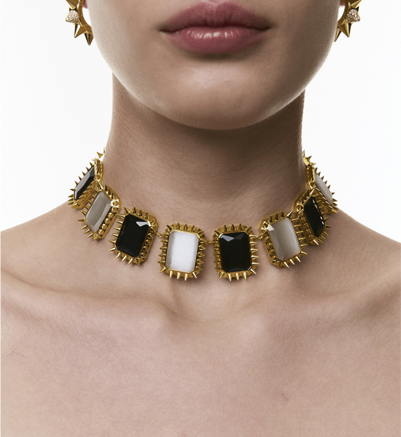 Чокер Grains De Verre "RUE CAMBON" Gold