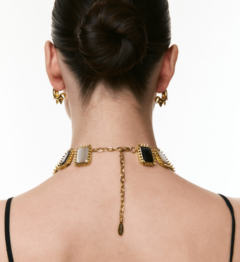 Чокер Grains De Verre "RUE CAMBON" Gold