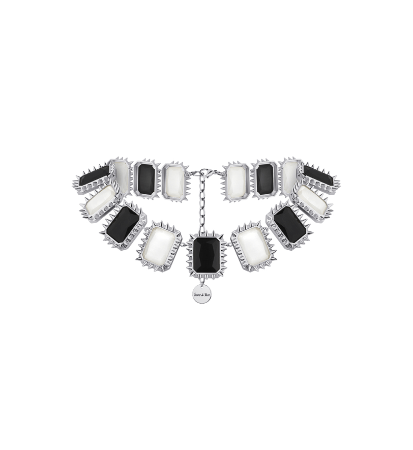 Grains De Verre "RUE CAMBON" Choker Gold