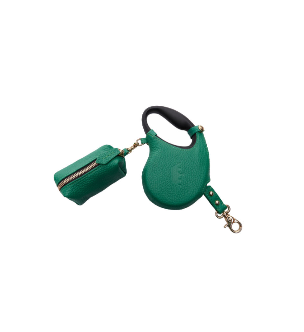 Рулетка з сумкою MALTIPOO Green