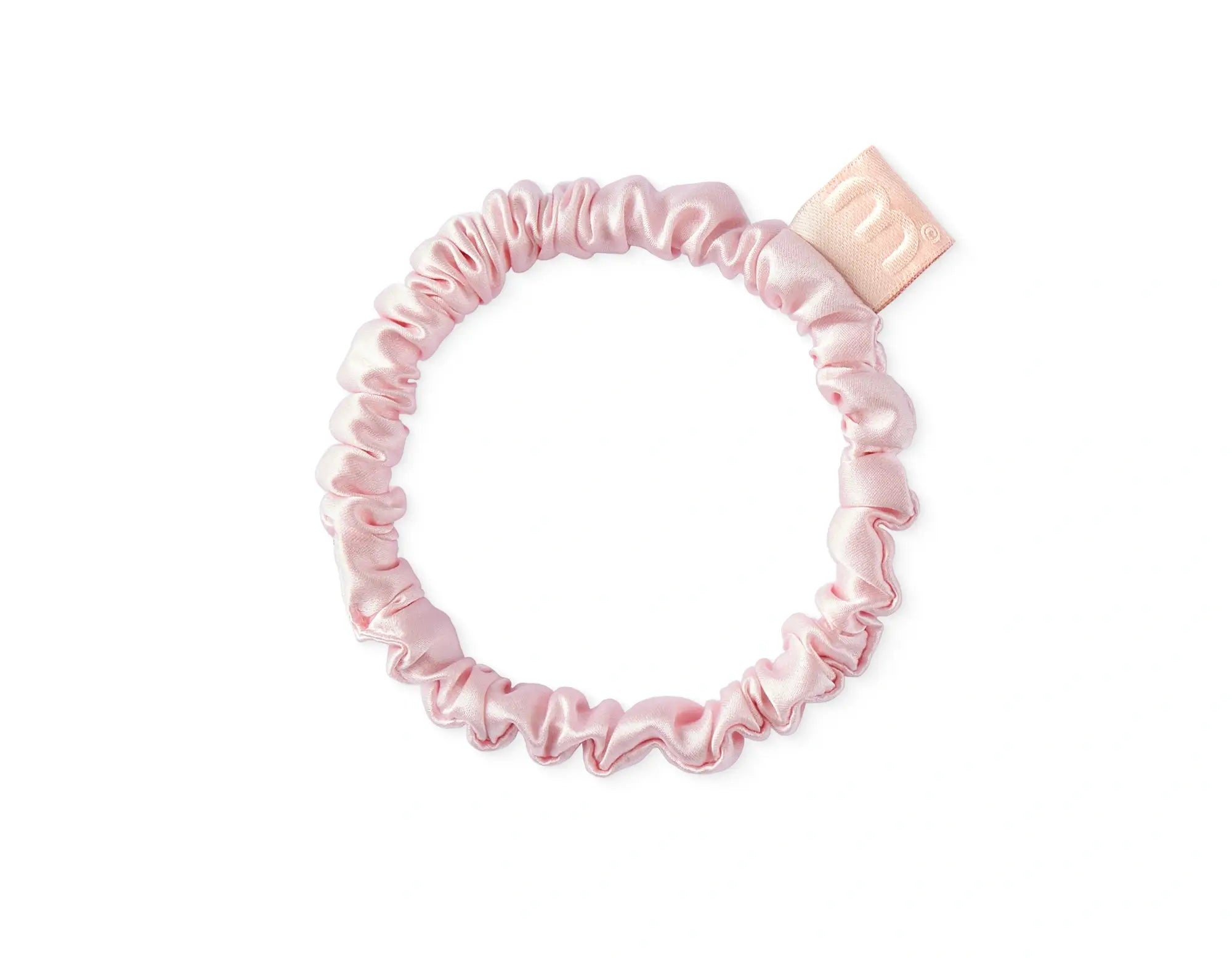 SILK SLIM SCRUNCHIE тонка шовкова резинка