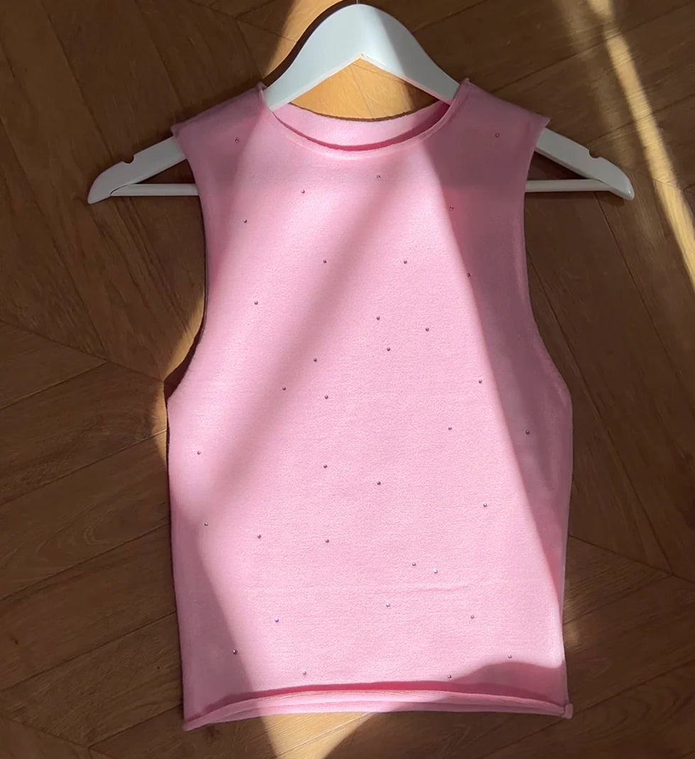 SABOTAGE white tank top