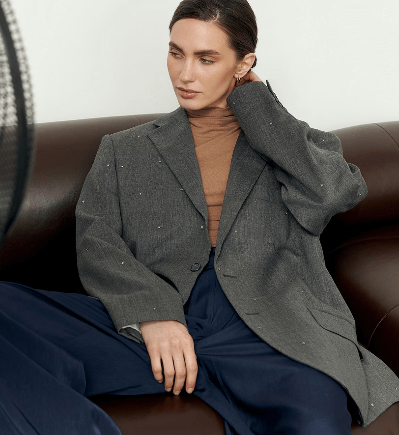 Піджак SABOTAGE Grey