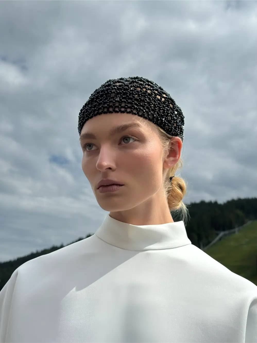 Crystal hat