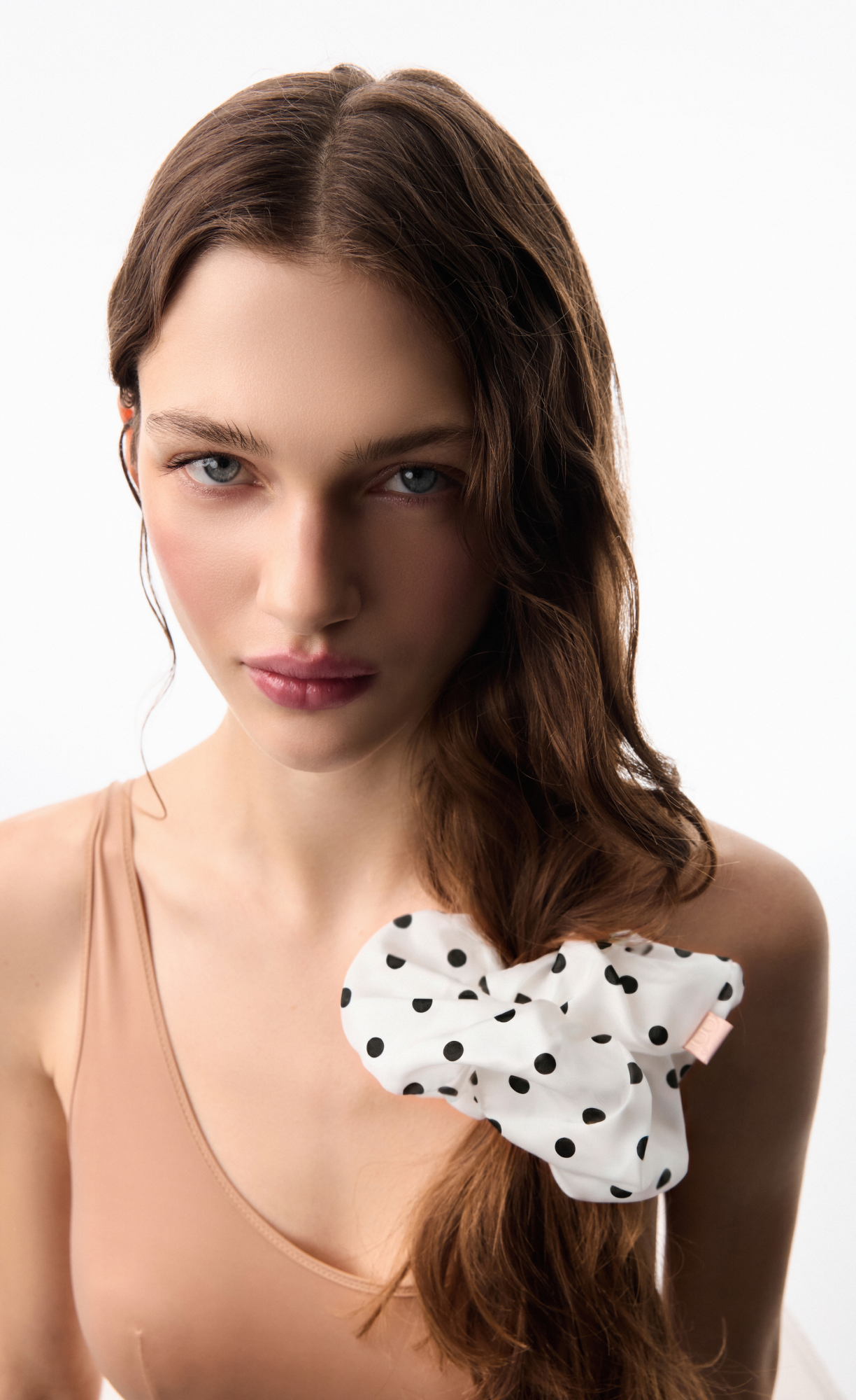 SILK SLIM SCRUNCHIE тонка шовкова резинка