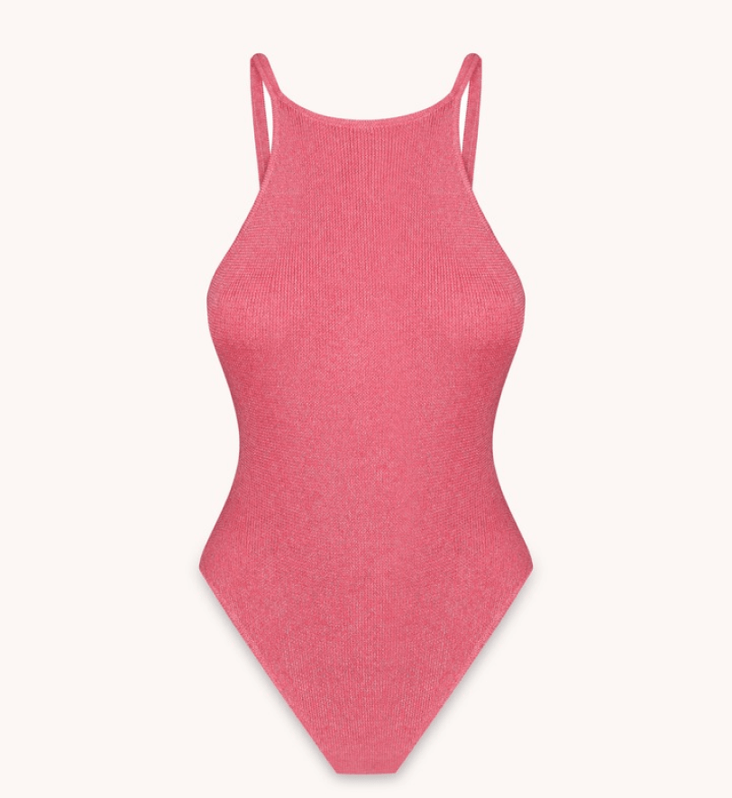 Боді BlackSeaTribe Semi-sheer pink