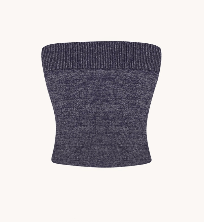 Півпрозорий топ BlackSeaTribe Semi-sheer violet