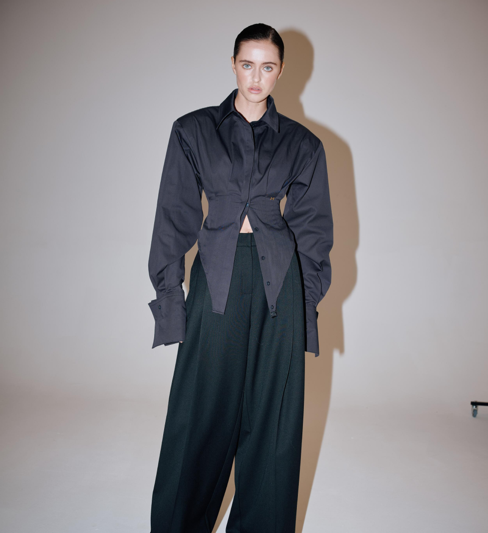 Сорочка-боді HAVRY blue