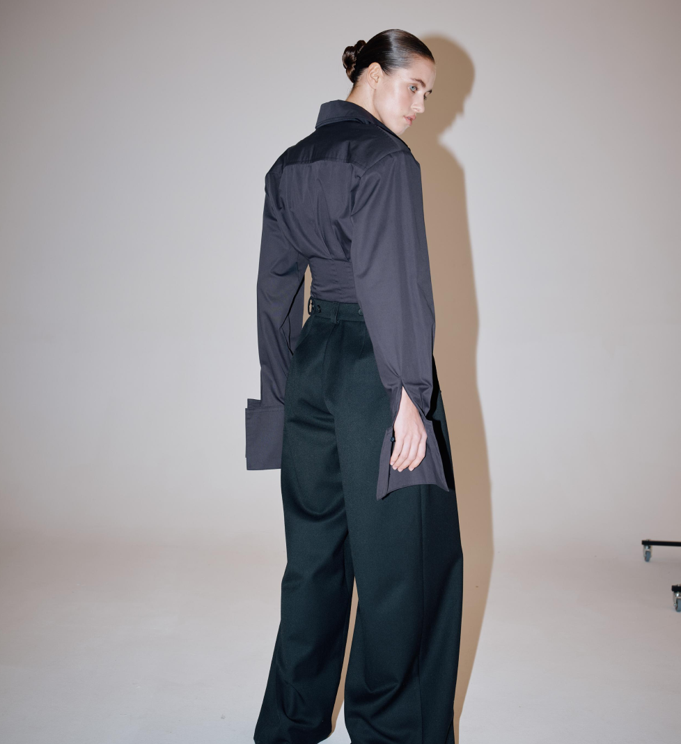 Сорочка-боді HAVRY blue